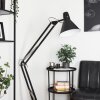 Lampadaire  Estancarbon Noir, 1 lumière