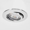 Spot encastrable  Kerrouan LED Chrome, 1 lumière