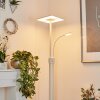 Lampadaire à vasque  Janze LED Blanc, 2 lumières