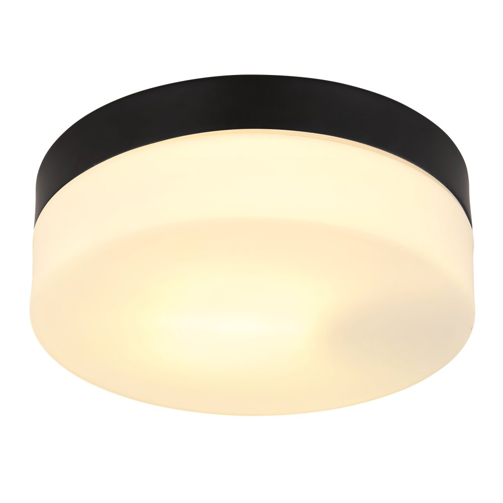 plafonnier extérieur Globo VRANOS Noir, 1 lumière main product photo