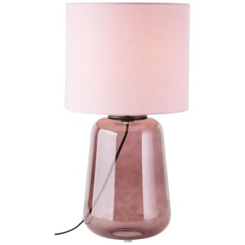 Lampe de table Brilliant Hydra Lila, 1 lumière