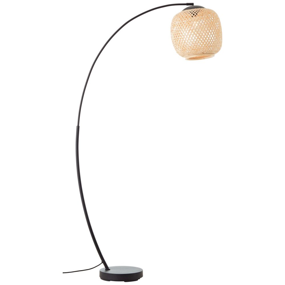 Lampadaire Brilliant Mesa Noir, 1 lumière main product photo