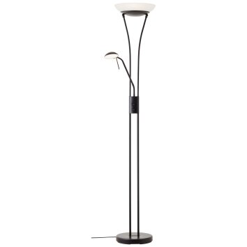 Lampadaire Brilliant Finn LED Noir, 1 lumière