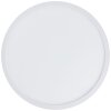 Plafonnier Brilliant Milton LED Blanc, 1 lumière