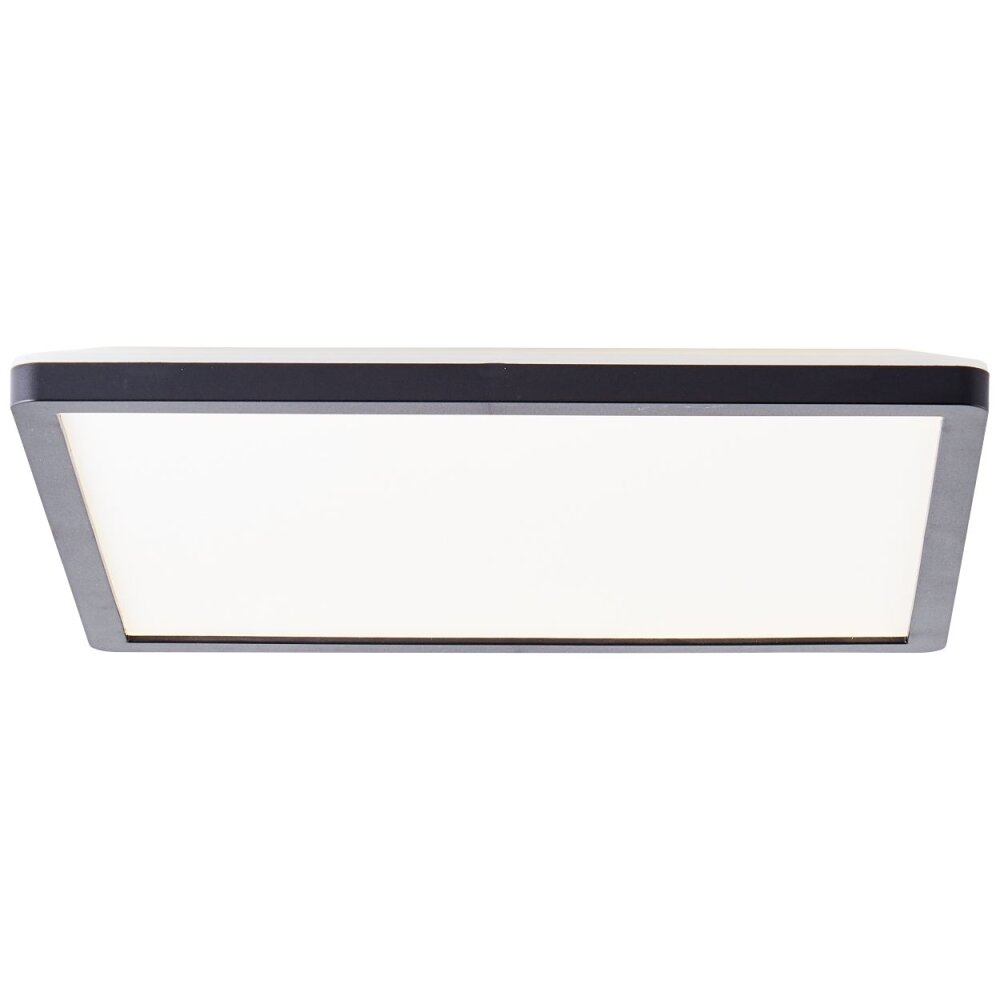 Plafonnier Brilliant Milton LED Noir, 1 lumière main product photo