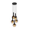 Suspension Lucide MARIUS Noir, 5 lumières