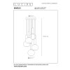 Suspension Lucide MARIUS Noir, 5 lumières