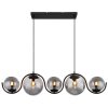 Suspension Globo PORRY Noir, 5 lumières