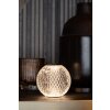 Lampe de table Lucide CINTRA LED Transparent, 1 lumière