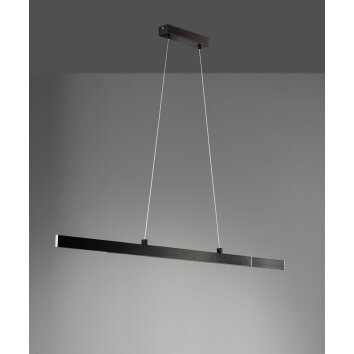 Suspension Fischer & Honsel Orell LED Anthracite, 1 lumière