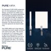 Lampadaire Paul Neuhaus PURE-MIRA LED Aluminium, 1 lumière, Télécommandes