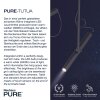 Lampadaire Paul Neuhaus PURE-TUTUA LED Noir, 1 lumière