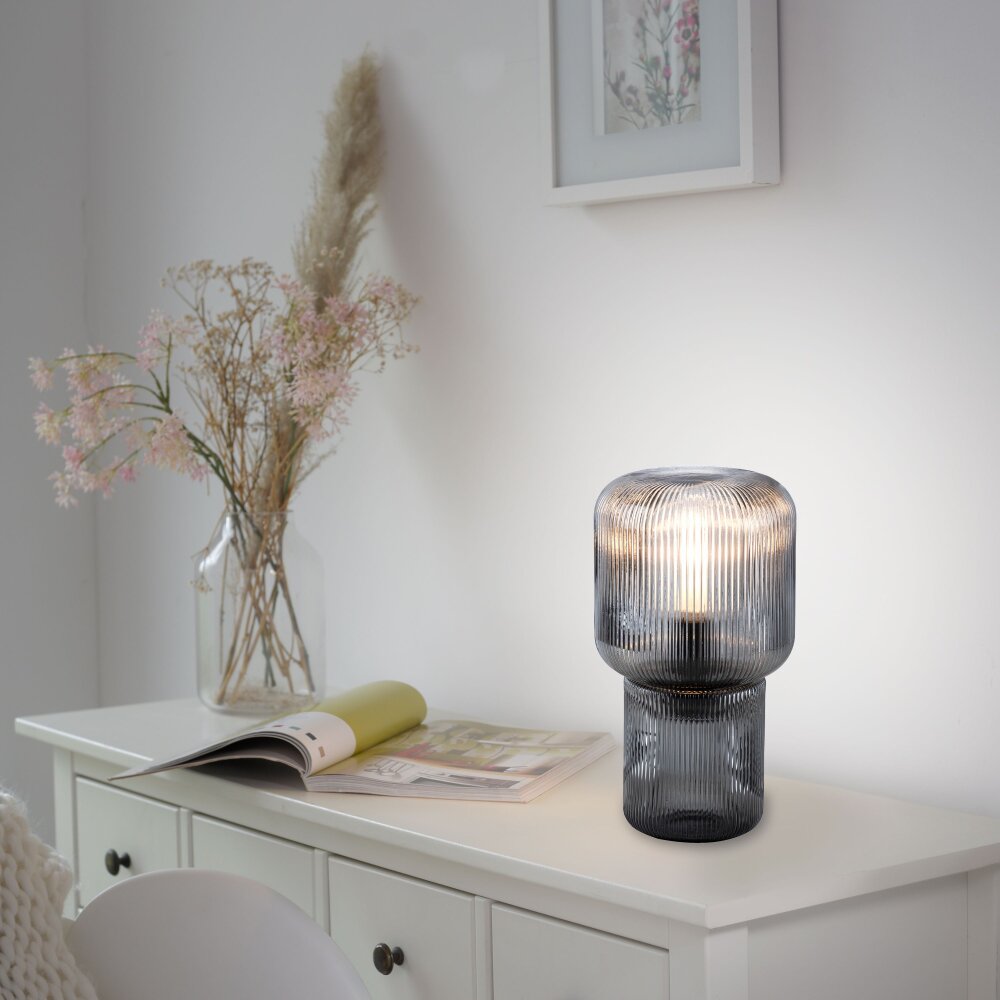 Lampe de table Paul Neuhaus MASHI Fumée, 1 lumière main product photo