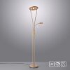 Lampadaire à vasque Leuchten-Direkt HELIA LED Laiton, 3 lumières