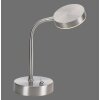 Lampe de table Leuchten-Direkt HENSKEN LED Acier brossé, 1 lumière