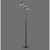 Lampadaire Leuchten-Direkt BIG WIDOW Noir, 3 lumières