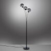 Lampadaire Leuchten-Direkt BIG WIDOW Noir, 3 lumières