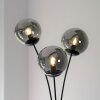 Lampadaire Leuchten-Direkt BIG WIDOW Noir, 3 lumières