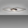 Plafonnier Leuchten-Direkt ASMIN LED Noir, 1 lumière