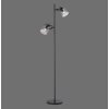 Lampadaire Leuchten-Direkt TINULA Noir, 2 lumières