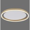 Plafonnier Leuchten-Direkt RITUS LED Laiton, 1 lumière