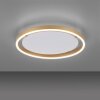 Plafonnier Leuchten-Direkt RITUS LED Laiton, 1 lumière