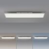 Plafonnier Leuchten-Direkt FLAT LED Blanc, 1 lumière, Télécommandes