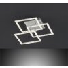Plafonnier Wofi MARY LED Aluminium brossé, 3 lumières
