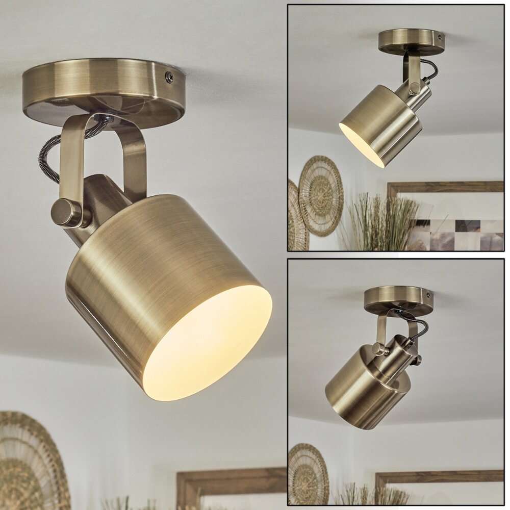 Plafonnier Neves Laiton, 1 lumière main product photo