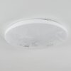 Plafonnier  Melres LED Blanc, 1 lumière