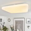 Plafonnier  Melres LED Blanc, 1 lumière