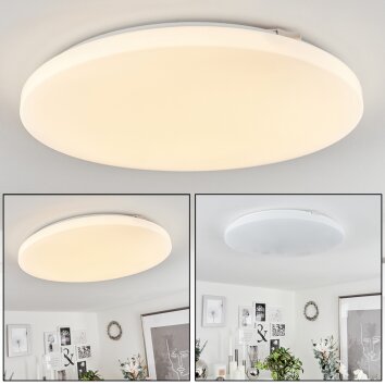 Plafonnier  Melres LED Blanc, 1 lumière