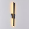 Applique murale Meels LED Noir, 1 lumière