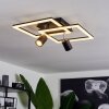 Plafonnier  Boim LED Noir, 3 lumières