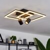 Plafonnier  Boim LED Noir, 3 lumières