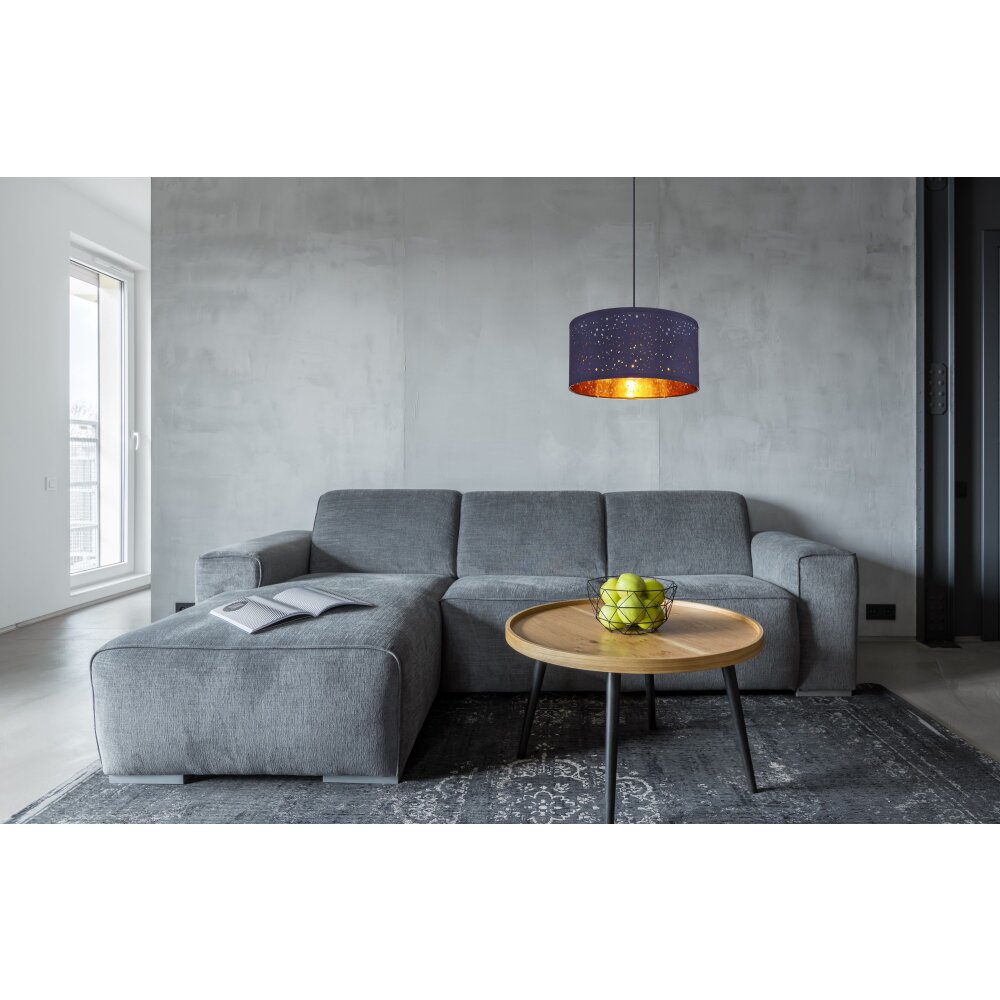 Suspension Globo URBAN Noir, 1 lumière main product photo