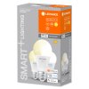 LEDVANCE SMART+ WiFi Lot de 3 LED E27 9,5 watt 2700 kelvin 1055 lumen