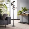 Lampadaire  Hover Anthracite, 3 lumières