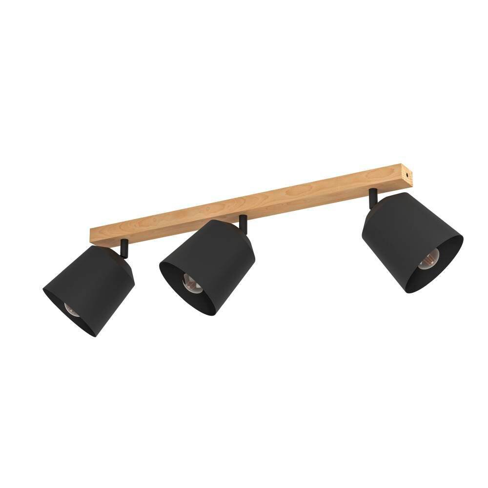 Plafonnier Eglo COTORRO Brun, Noir, 3 lumières main product photo