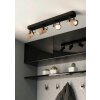 Plafonnier Eglo CAYUCA LED Noir, 4 lumières