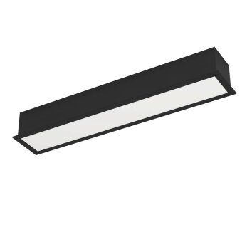 Spot encastrable Eglo SALITTA LED Noir, 1 lumière