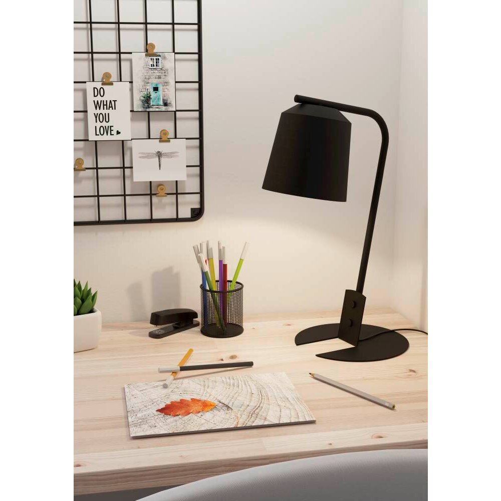 Lampe de table Eglo ONEDA Noir, Blanc, 1 lumière main product photo
