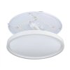 Plafonnier Eglo MONTEMORELOS-Z LED Blanc, 1 lumière, Changeur de couleurs