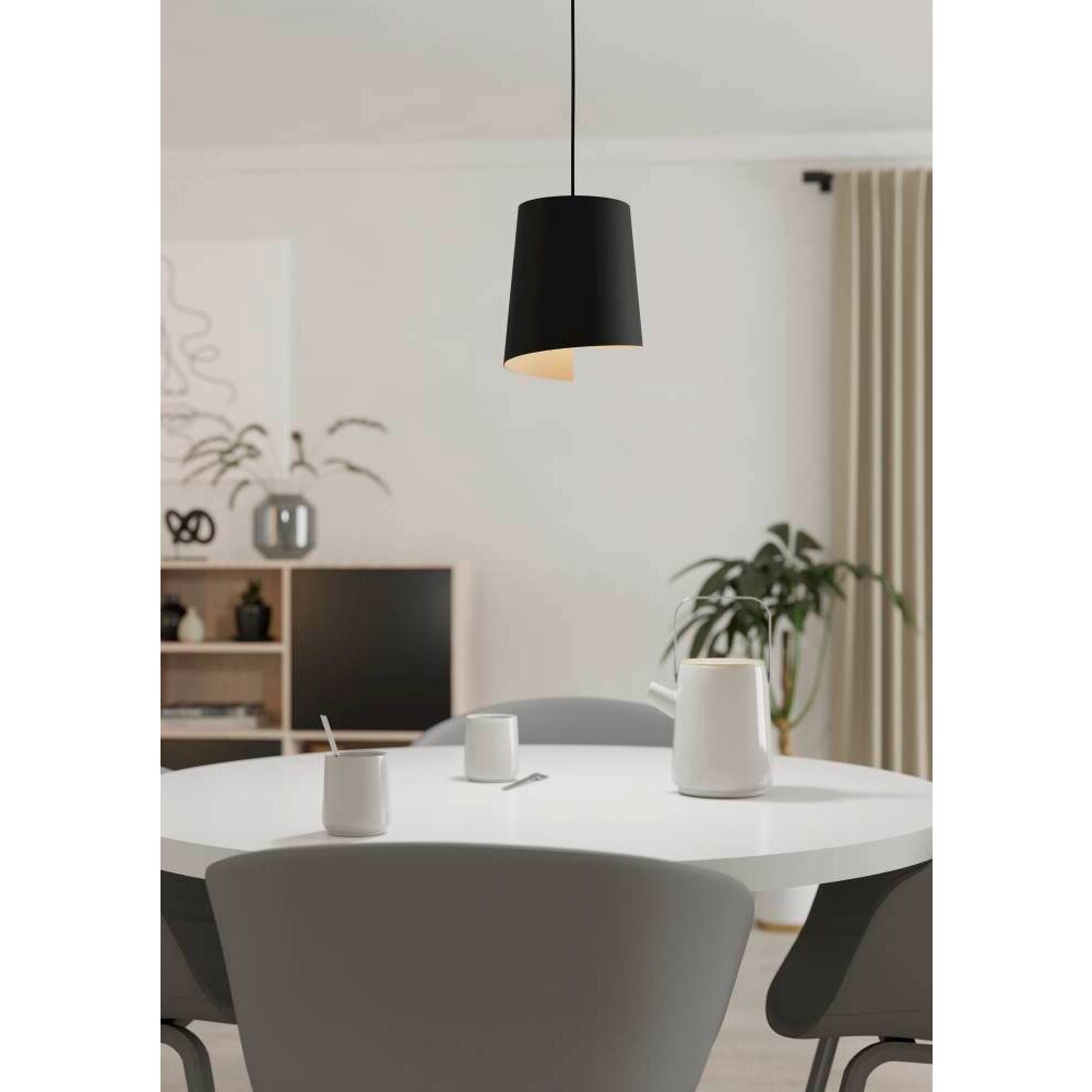 Suspension Eglo BOLIVIA Noir, 1 lumière main product photo