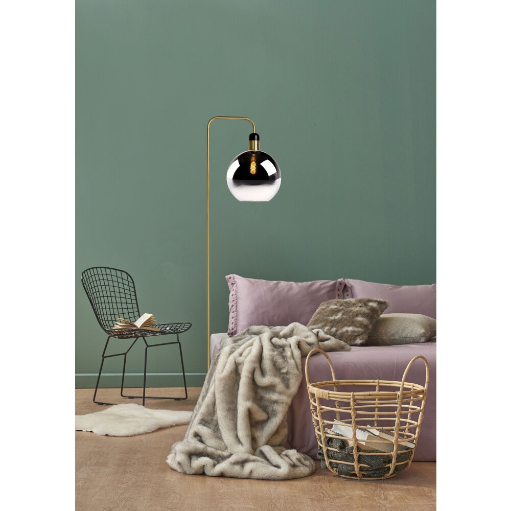 Lampadaire Lucide JULIUS Gris, 1 lumière main product photo