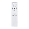 Plafonnier Eglo BORDONARA LED Noir, Blanc, 1 lumière, Télécommandes