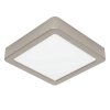 Plafonnier Eglo FUEVA LED Nickel mat, 1 lumière