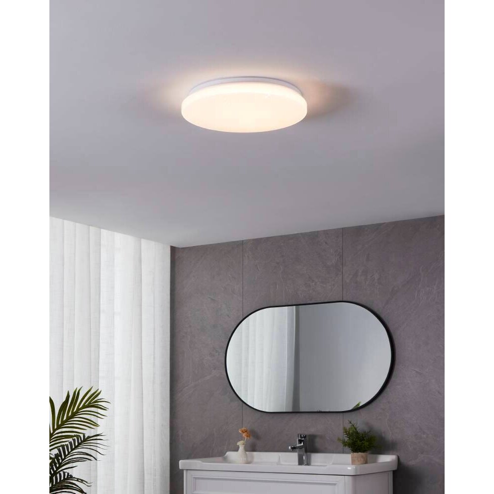Plafonnier Eglo FRANIA-S LED Blanc, 1 lumière main product photo
