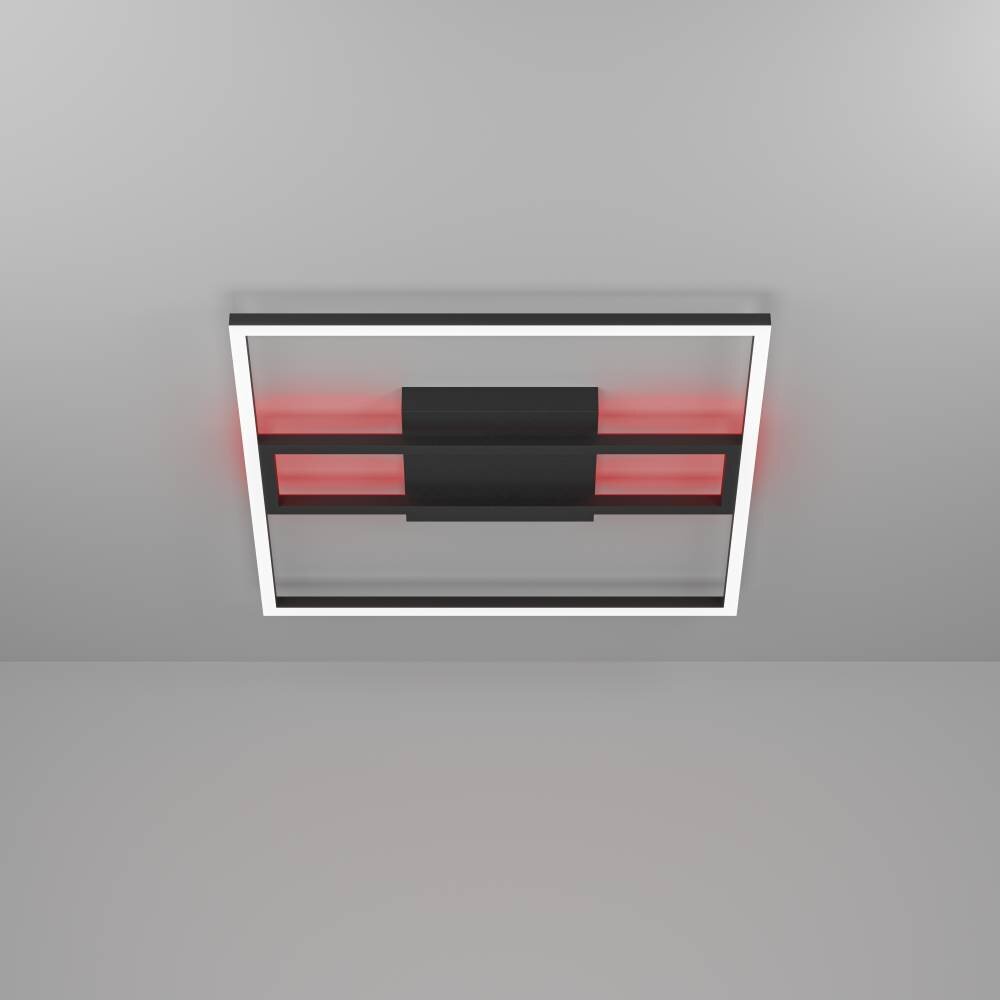 Plafonnier Eglo CALAGRANO-Z LED Noir, 1 lumière, Changeur de couleurs main product photo