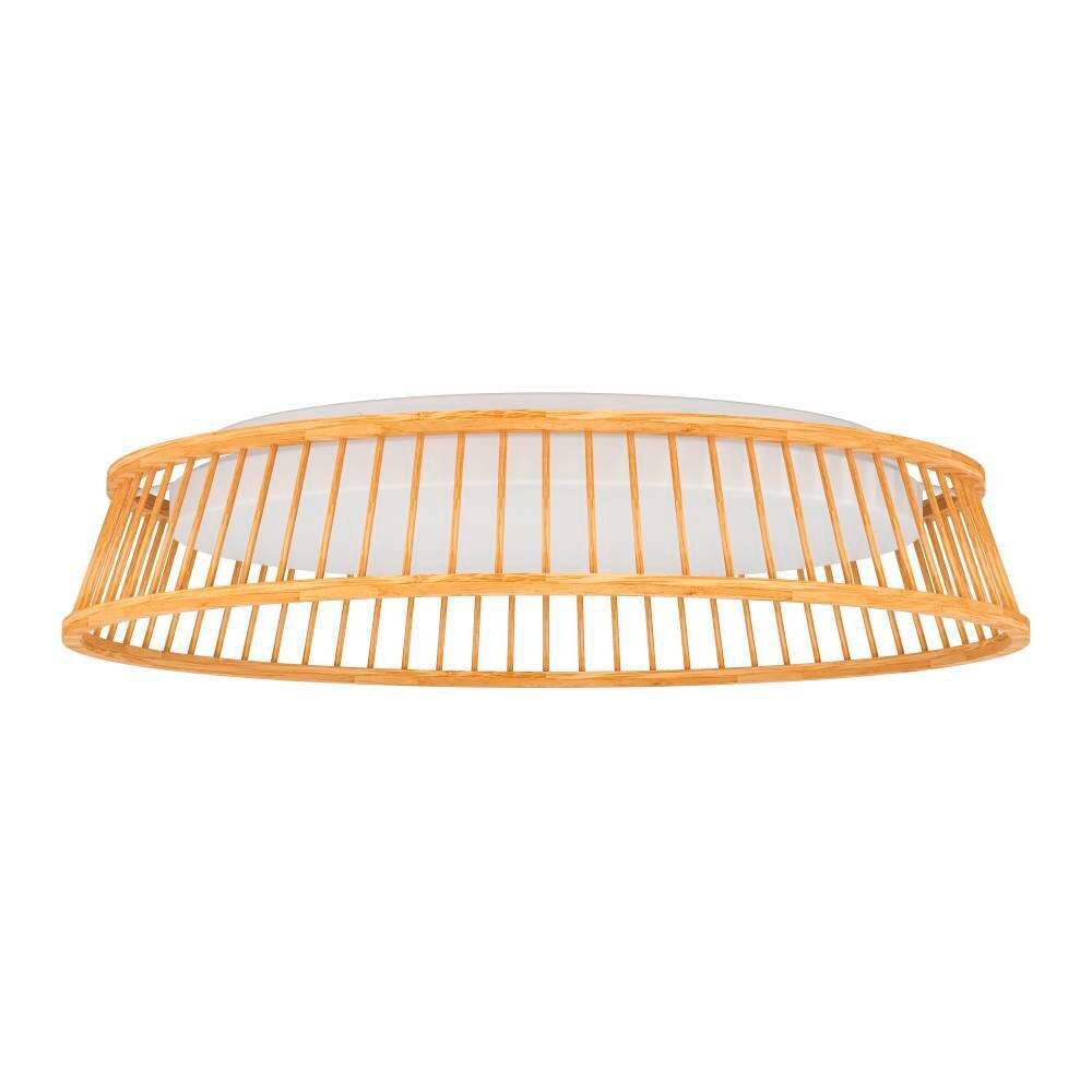 Plafonnier Eglo LUPPINERIA LED Brun, Blanc, 1 lumière main product photo